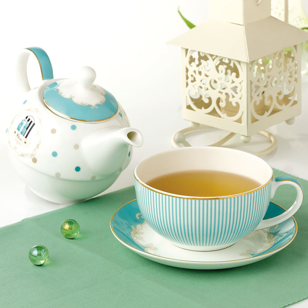 Buy A2A Teapot Set with Cups and Saucer, Ceramic (Set of 13)