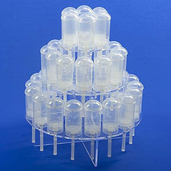 Jusalpha® 3 Tier-clear Acrylic Push Pop Cake Stand (3TPP)